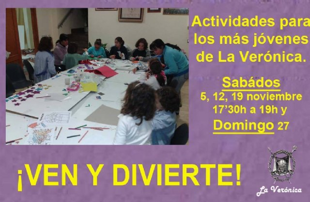 Actividades para los mas jóvenes de la Hermandad de la Verónica