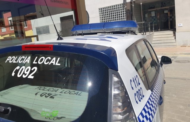 La Policía Local detiene a un individuo por un supuesto delito de violencia de género tras recibir la alerta de una fuerte discusión de una pareja