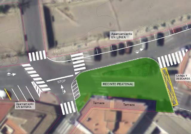 La Comisión Municipal de Peatonalización acuerda reordenar el cruce de la zona de la Cruz de los Hortelanos