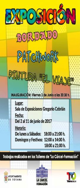 La exposición de los trabajos del programa 'La Cárcel Formación' se realizará del 2 al 11 de junio en la sala de muestras 'Gregorio Cebrián'