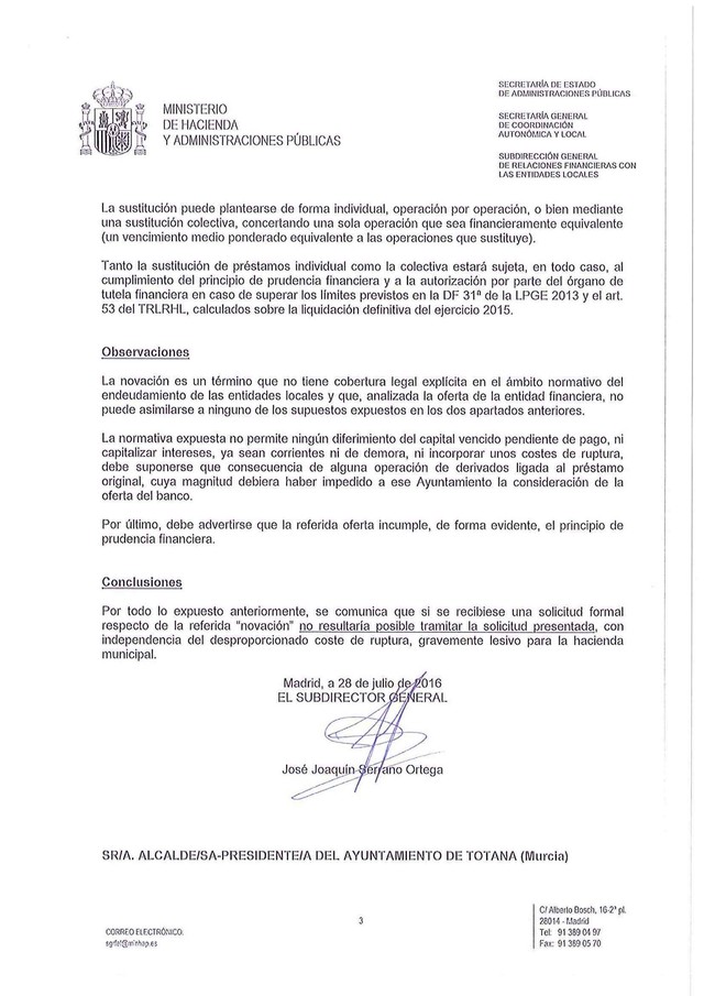 Cánovas: 'El cinismo del PP respecto al Préstamo con el BBVA supera todos los límites asumibles en política, rayando lo ruín'
