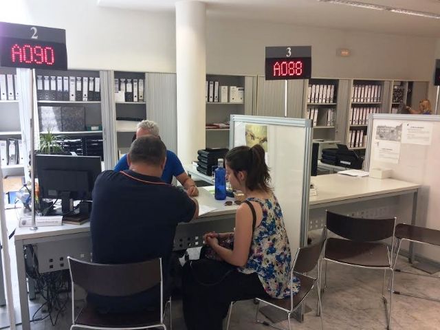 Se restablece el horario del Servicio de Atención al Ciudadano del Ayuntamiento a partir de mañana 1 de septiembre, de 9:00 a 14:00 horas, respectivamente