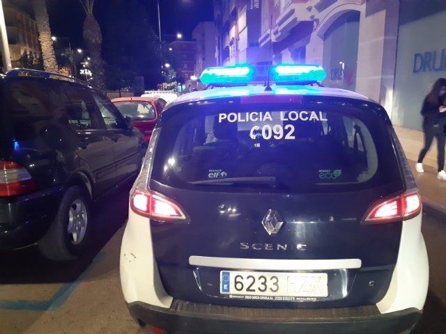 La Policía Local de Totana detiene a dos personas por delitos contra la seguridad vial durante el pasado fin de semana