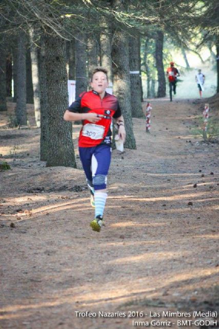 El Club de Orientación Totana vuelve del V Trofeo Nazaríes con ocho podiums