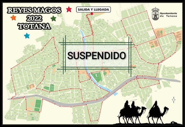 Se suspende la Cabalgata de los Reyes Magos, ampliando un día más la recogida de cartas