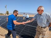 Inauguran una instalación solar fotovoltaica en Totana para reducir costes energéticos de la Comunidad de Regantes - Foto 22