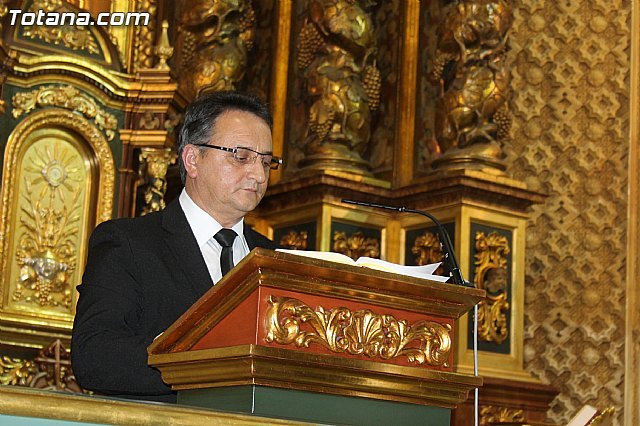 Antonio Martínez Belchí juró su cargo de Presidente del Ilustre Cabildo Superior de Procesiones de Totana