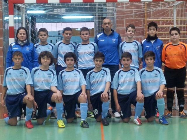 Los jugadores del Infantil B de Capuchinos dieron la sorpresa en su visita a Murcia