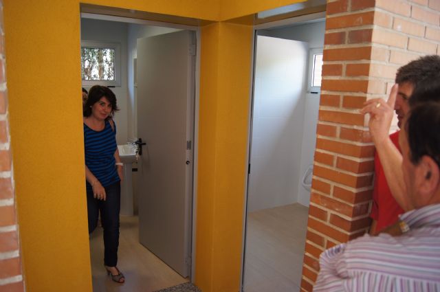 Finalizan las obras de los dos aseos en el nuevo aulario del Colegio Público 'Comarcal-Deitania'