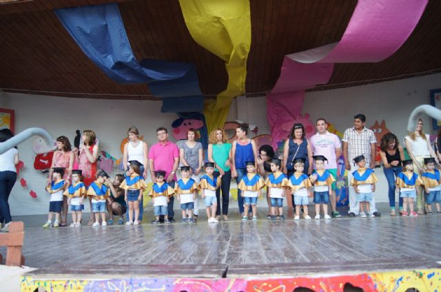 Un total de 43 niños y niñas de la Escuela Municipal Infantil 'Clara Campoamor' participaron en la fiesta de graducación
