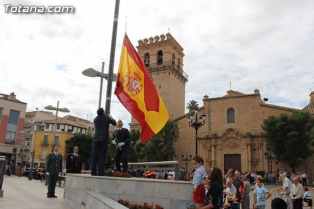 El ayuntamiento celebrará el acto institucional de 'Homenaje a la bandera' el próximo domingo 12 de octubre, festividad de la Hispanidad