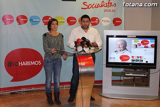 Presentación de la precampaña del candidato del PSOE de Totana, Andrés García Cánovas