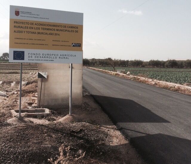 Finalizan las obras de arreglo y acondicionamiento del camino rural de 'La Serrana'