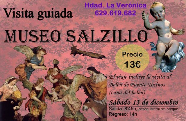 La Hermandad de La Verónica organiza una visita al Museo Salzillo de Murcia