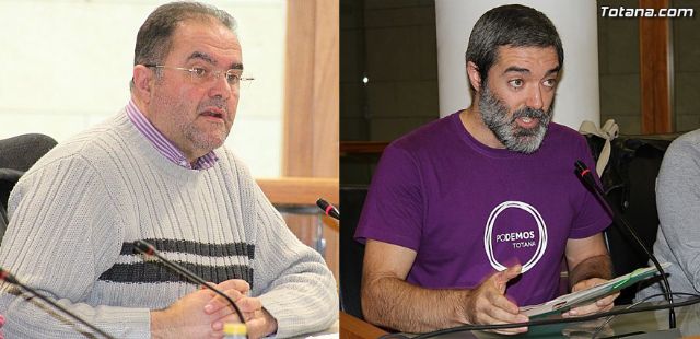 IU Totana ofrece un acuerdo a Podemos, abierto a la ciudadanía, 'para sumar fuerzas y batir al PP el 24 de mayo en las urnas'