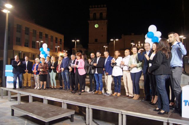 El PP asegura que más de 300 personas arropan a la candidatura encabezada por Isabel María Sánchez Ruiz