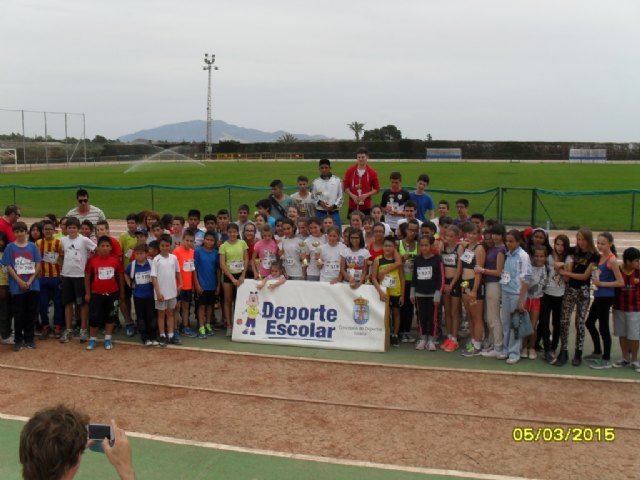 La Concejalía de Deporte organizó la Fase Local de Atletismo de Deporte Escolar