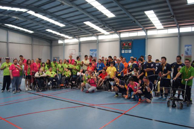 Casi un centenar de usuarios de 4 centros participan en los I Juegos Deportivos 'Sácale partido a la Discapacidad'