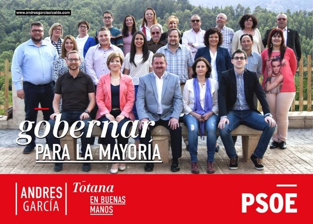 Andrés García: 'Le pido a los jóvenes que confíen en el PSOE, que confíen en Victor, Isa, Pepo, Gabino, Alex y Toñi'
