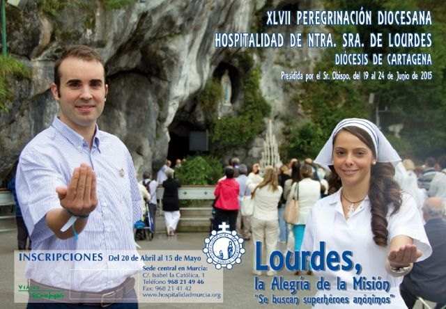 La Delegación de Lourdes de Totana celebra su tradicional Rosario esta noche, a las 22:00 en San Roque