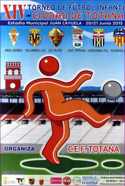 Seis equipos participan este fin de semana en el XIV Torneo de Fútbol Infantil 'Ciudad de Totana'