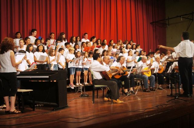 Se clausura de forma oficial el curso 2014/15 de la Escuela Municipal de Música de Totana con la audición de los alumnos de Lenguaje Musical