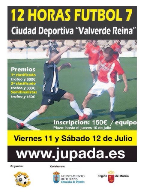 La Ciudad Deportiva 'Valverde Reina' acoge los días 10 y 11 de julio las 12 Horas de Fútbol-7