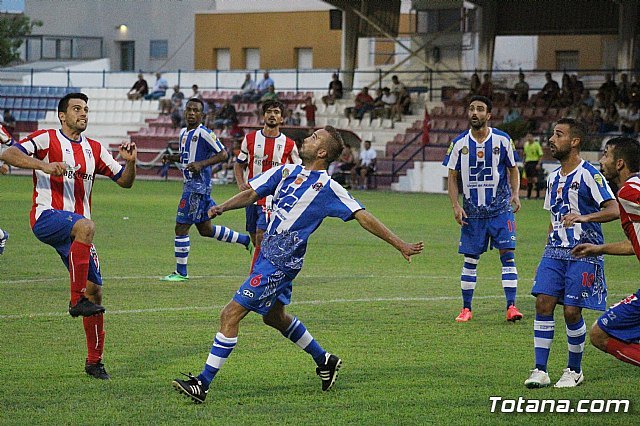 El Olímpico de Totana y el Lorca Deportiva CF empataron a 1 en el partido de pretemporada 2015/16