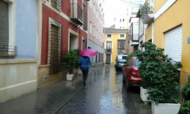 Totana y la comarca del Guadalentín tendrá este domingo alerta amarilla por precipitaciones y posibles tormentas