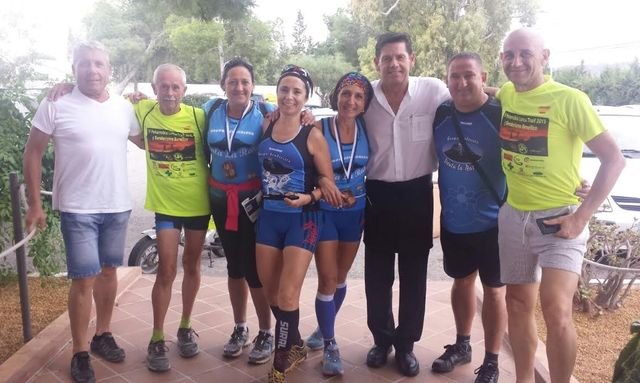 El grupo senderista Venta la Rata participó en la IV edición de la Peñarrubia Lorca Trail