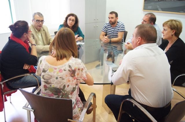 El Gobierno municipal se reúne con responsables regionales de FEAPS, denominada ahora “Plena inclusión Región de Murcia”,
