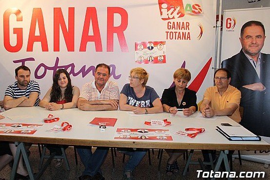 Ganar Totana IU asegura que “nunca ha existido mayor desgobierno en Totana que en los 12 años de gobierno del PP”