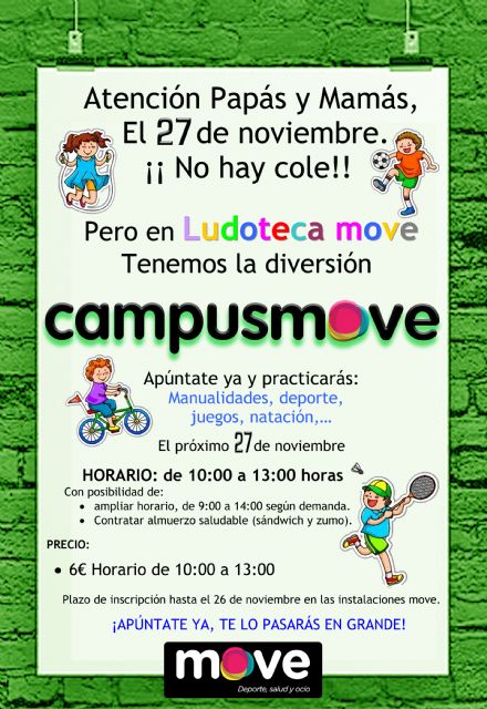 MOVE organiza el 'campusmove' el próximo 27 de noviembre