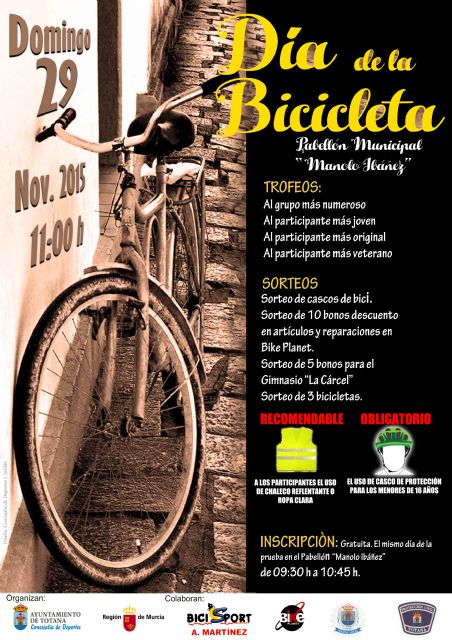 Este domingo se celebra una nueva edición del 'Día de la Bicicleta' 2015