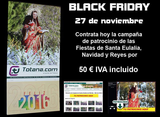 Totana.com se suma al Black Friday