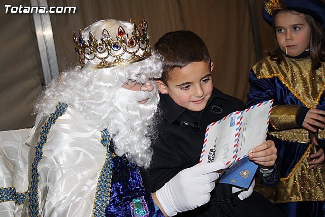 SSMM los Reyes Magos de Oriente recogerán las cartas de los niños y niñas de Totana este domingo y lunes, días 3 y 4 de enero