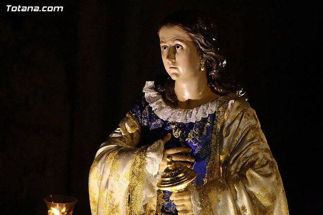 La imagen de Santa María Magdalena de Totana participará en la exposición “Santa María Magdalena 135 años de esplendor” en Cieza