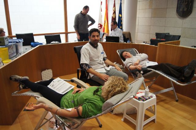 32 personas donaron sangre en la jornada de captación organizada por la Concejalía de Sanidad y el Centro Regional de Hemodonación