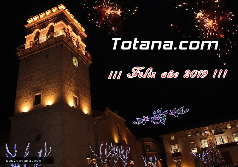Totana.com os desea feliz año 2019