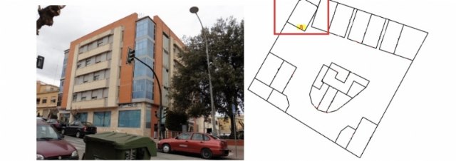 Abierto hasta el 15 de abril el plazo para pujar en la subasta administrativa de una plaza de garaje en la calle General Aznar con plaza Narciso Yepes