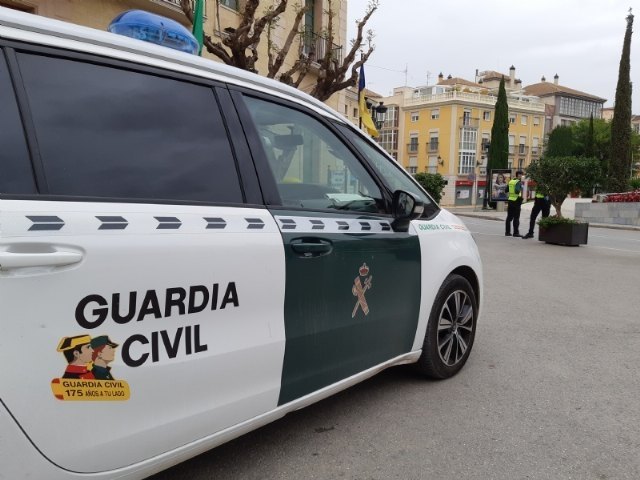 La Guardia Civil detiene al ciudadano que anoche agredió a un hostelero de Totana