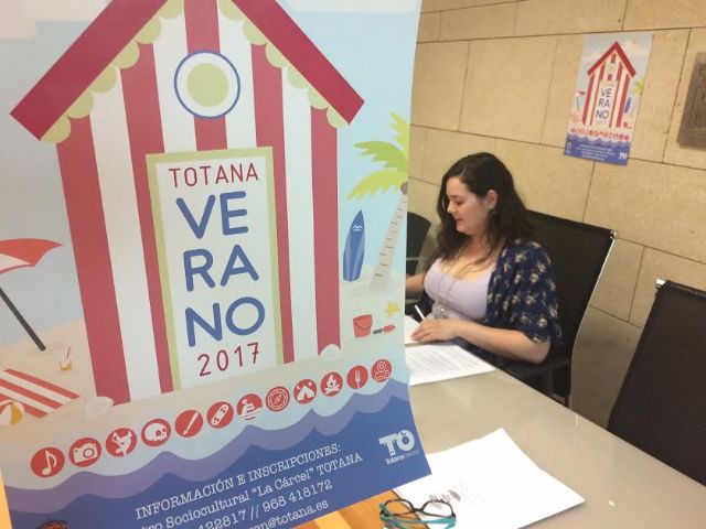 El programa 'Totana Verano-2017'cuenta con 14 actividades formativas, de ocio y tiempo libre