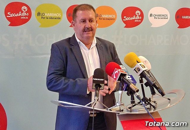 Andrés García Cánovas presenta su dimisión como Secretario General del PSOE de Totana