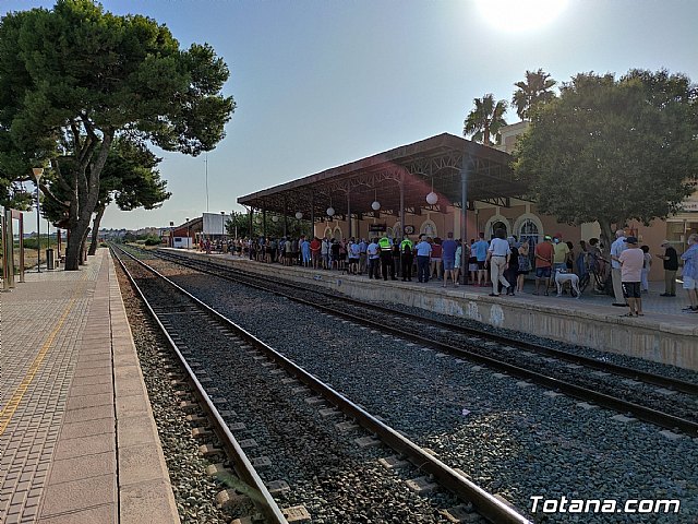 Cánovas: 'El miércoles, 4, estaremos en la estación del ferrocarril de Lorca a las 20 horas'