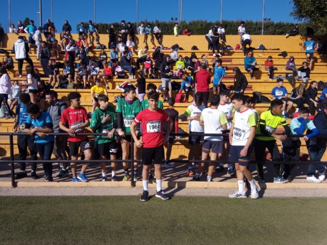 18 escolares de Totana participan en la Final Regional de Campo a Través, que se celebra en Lorca