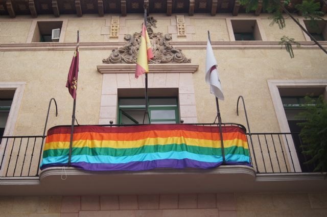 Totana hace una defensa institucional en apoyo del Colectivo LGTBI con motivo de la celebración del Día Internacional del Orgullo LGTBI, que se celebra el próximo 28 de junio