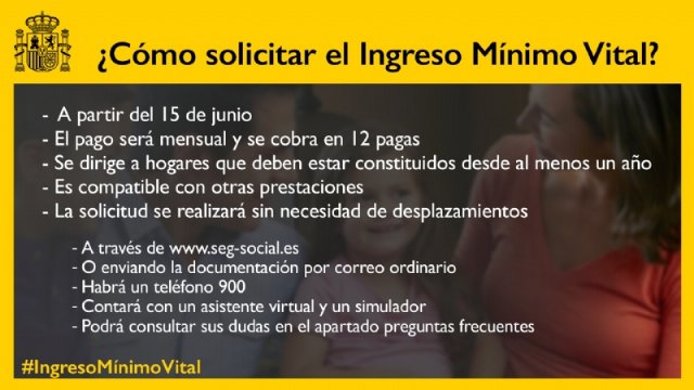 El Ingreso Mínimo Vital es una renta básica dispuesta por el Gobierno de España que busca ayudar a las familias con menos ingresos