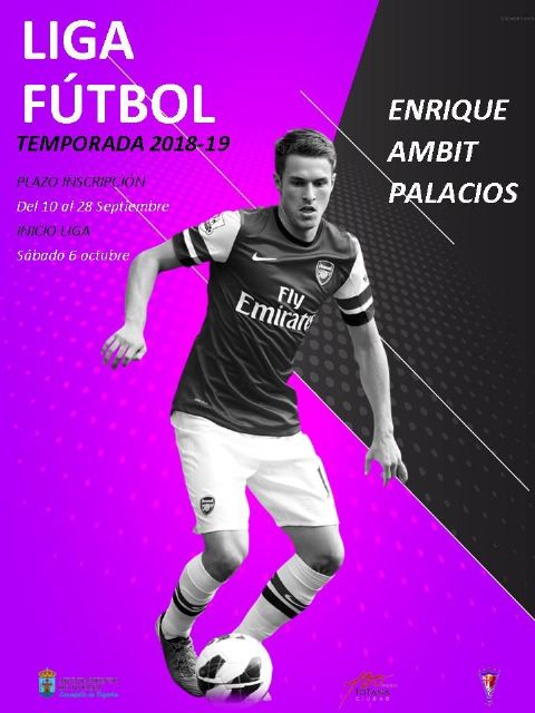 Las inscripciones para la Liga de Fútbol 'Enrique Ambit Palacios' 2018/19 podrán realizarse del 10 al 28 de septiembre