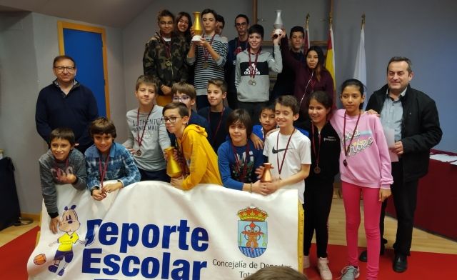 La Fase Local de Ajedrez de Deporte Escolar contó con la participación de 48 escolares
