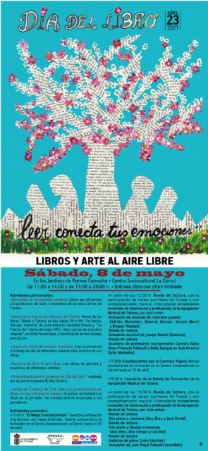 La Concejalía de Cultura celebra este sábado 8 de mayo en “La Cárcel” las actividades programadas con motivo del Día del Libro